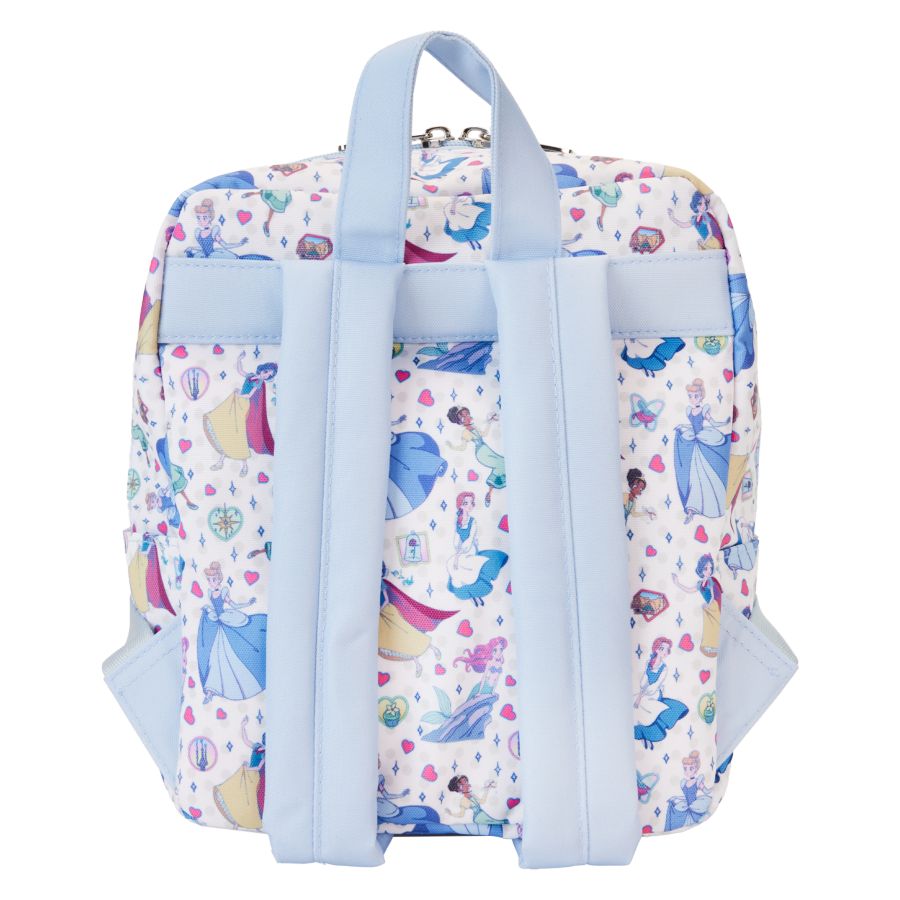 Image Pop Weasel - Image 4 of Disney Princess - Manga Style All-over-print Nylon Mini Backpack - Loungefly - Bags, Wallets & Purses - Image - Pop Weasel