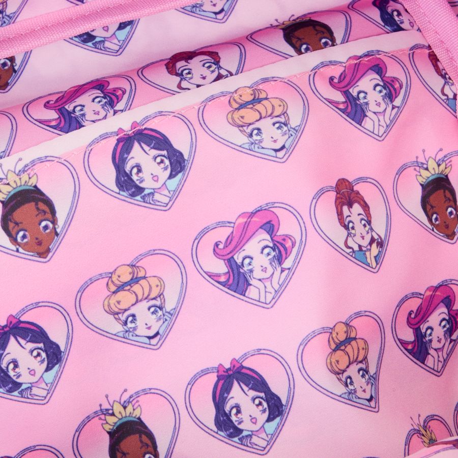 Image Pop Weasel - Image 5 of Disney Princess - Manga Style All-over-print Nylon Mini Backpack - Loungefly - Bags, Wallets & Purses - Image - Pop Weasel