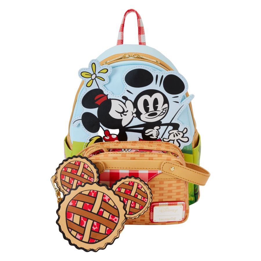 Image Pop Weasel - Image 2 of Mickey & Friends - Picnic Mini Backpack - Loungefly - Bags, Wallets & Purses - Image - Pop Weasel