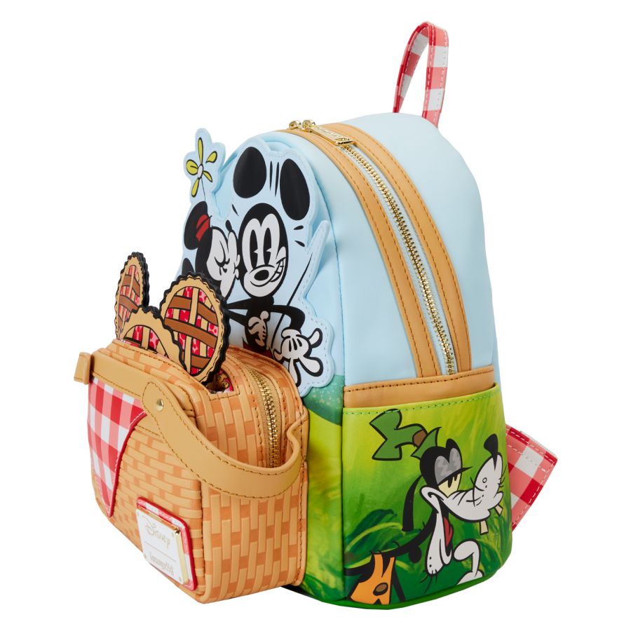 Image Pop Weasel - Image 3 of Mickey & Friends - Picnic Mini Backpack - Loungefly - Bags, Wallets & Purses - Image - Pop Weasel