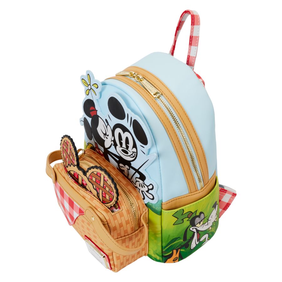 Image Pop Weasel - Image 4 of Mickey & Friends - Picnic Mini Backpack - Loungefly - Bags, Wallets & Purses - Image - Pop Weasel