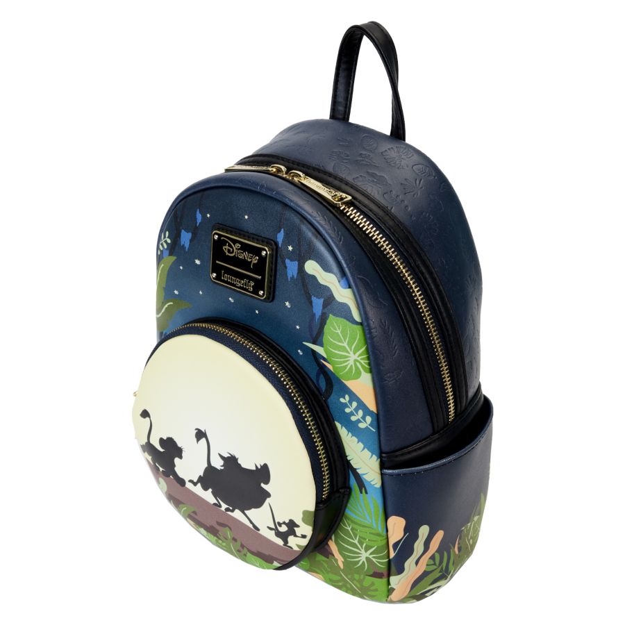 Image Pop Weasel - Image 4 of Lion King (1994): 30th Anniversary - Hakuna Matata Silhouette Mini Backpack - Loungefly - Bags, Wallets & Purses - Image - Pop Weasel