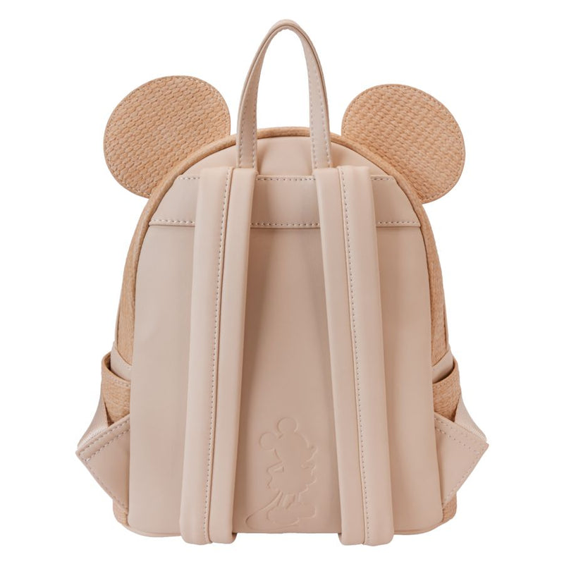 Image Pop Weasel - Image 4 of Disney - Mickey Straw Cosplay Mini Backpack - Loungefly