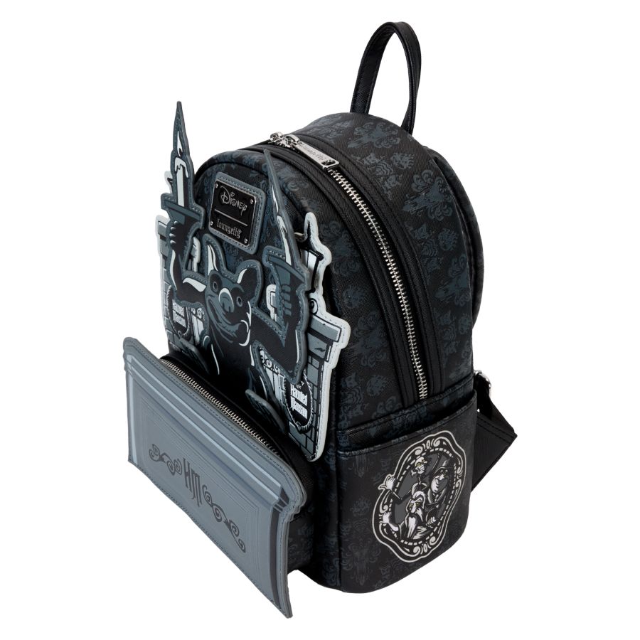 Image Pop Weasel - Image 4 of The Haunted Mansion - Gargoyle Wallpaper Light Up Glow Mini Backpack - Loungefly - Bags, Wallets & Purses - Image - Pop Weasel