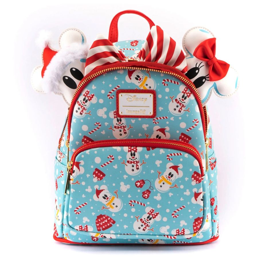 Pop Weasel - Image 5 of Disney - Mickey Mouse Snowman Mini Backpack & Headband - Loungefly - Bags, Wallets & Purses - Image - Pop Weasel