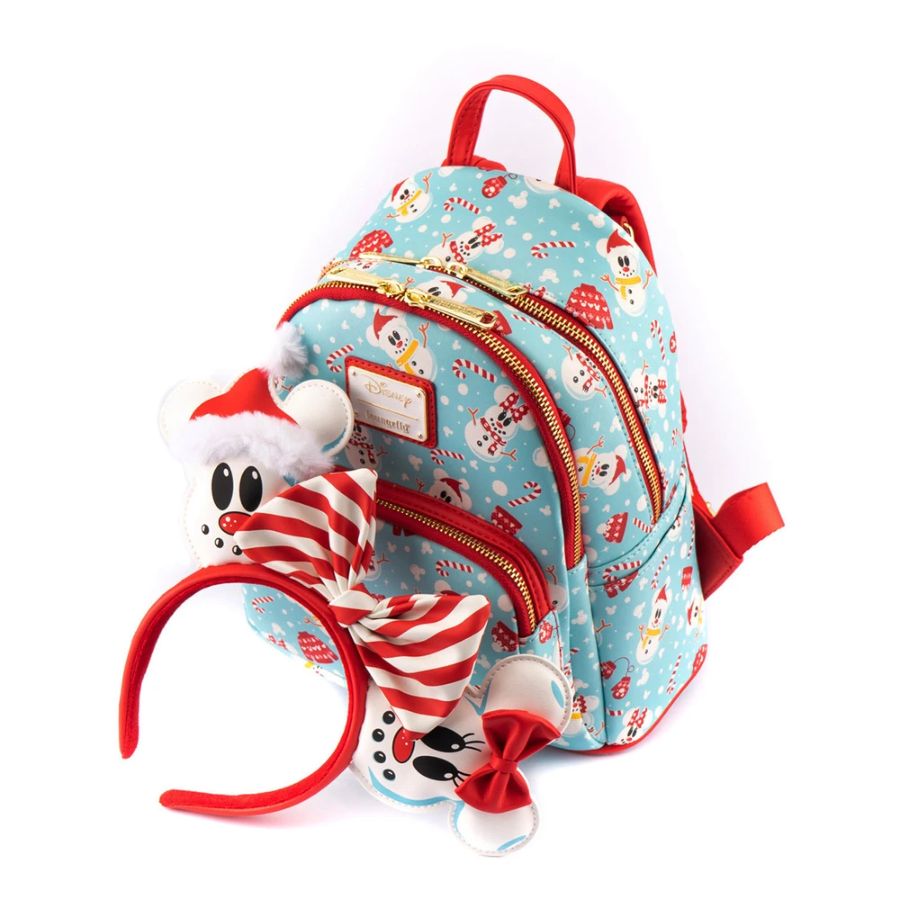 Pop Weasel - Image 7 of Disney - Mickey Mouse Snowman Mini Backpack & Headband - Loungefly - Bags, Wallets & Purses - Image - Pop Weasel