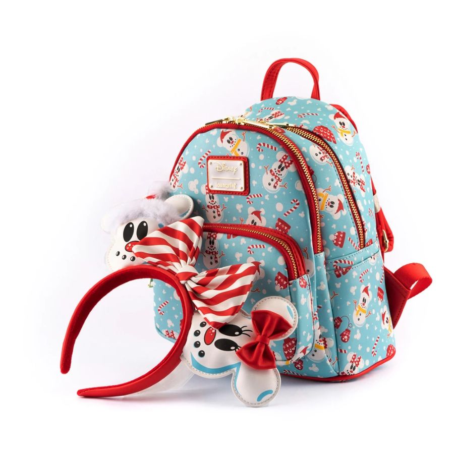 Pop Weasel - Image 8 of Disney - Mickey Mouse Snowman Mini Backpack & Headband - Loungefly - Bags, Wallets & Purses - Image - Pop Weasel