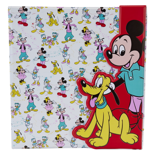 Disney: D100 - Mickey & Friends Classic Stationary 3-Ring Binder - Loungefly