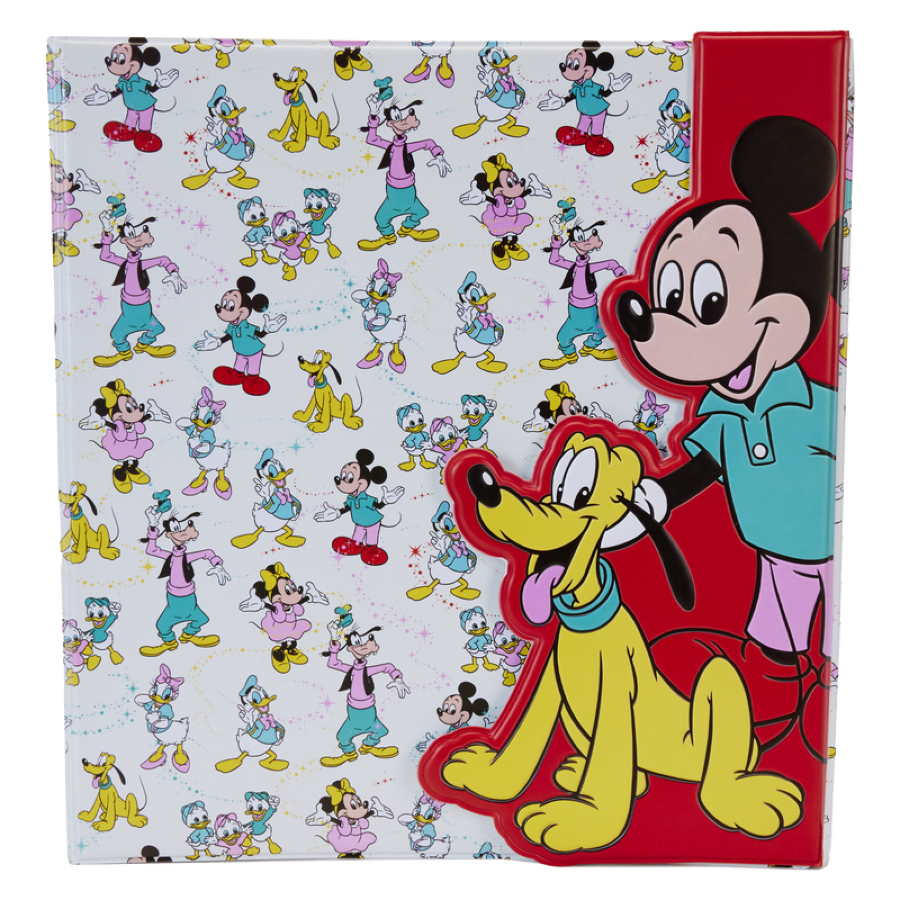 Disney: D100 - Mickey & Friends Classic Stationary 3-Ring Binder - Loungefly - Notebook - Image - Pop Weasel