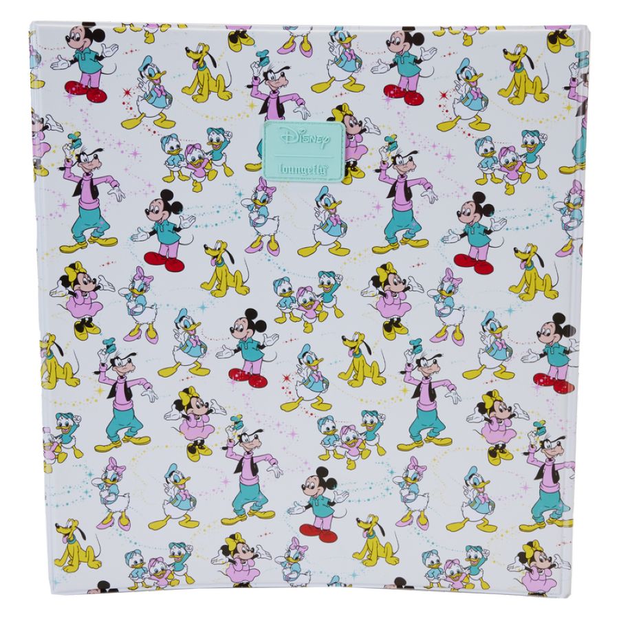 Disney: D100 - Mickey & Friends Classic Stationary 3-Ring Binder - Loungefly - Notebook - Image - Pop Weasel