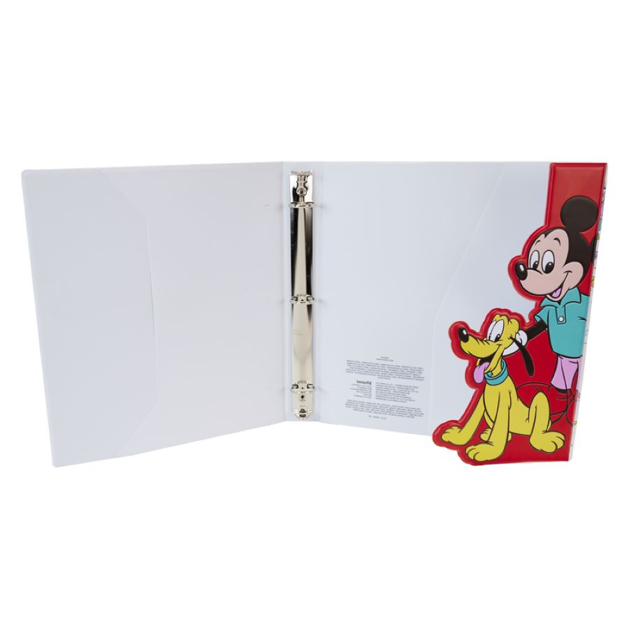 Disney: D100 - Mickey & Friends Classic Stationary 3-Ring Binder - Loungefly - Notebook - Image - Pop Weasel