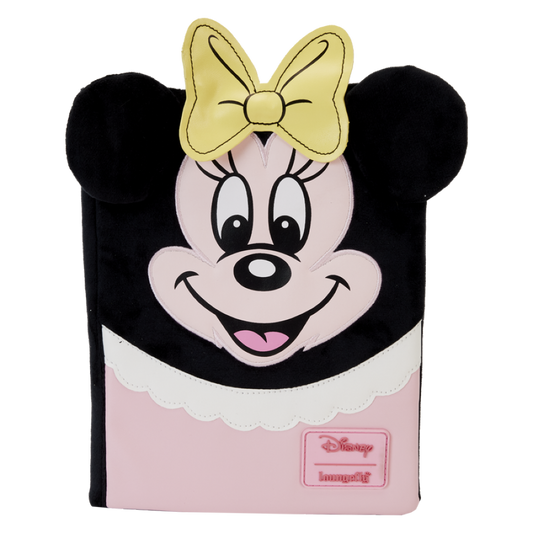 Pop Weasel Image of Disney: D100 - Minnie Classic Cosplay Plush Stationary Journal - Loungefly