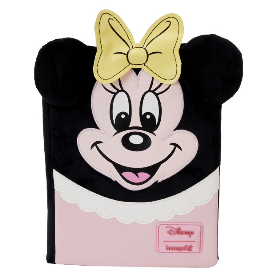 Pop Weasel Image of Disney: D100 - Minnie Classic Cosplay Plush Stationary Journal - Loungefly - Notebook - Image - Pop Weasel