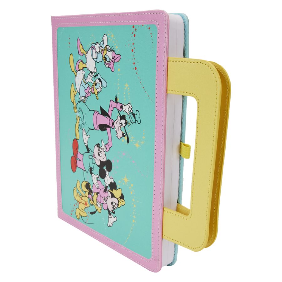 Disney: D100 - Mickey & Friends Classic Lunchbox Stationary Journal - Loungefly - Notebook - Image - Pop Weasel