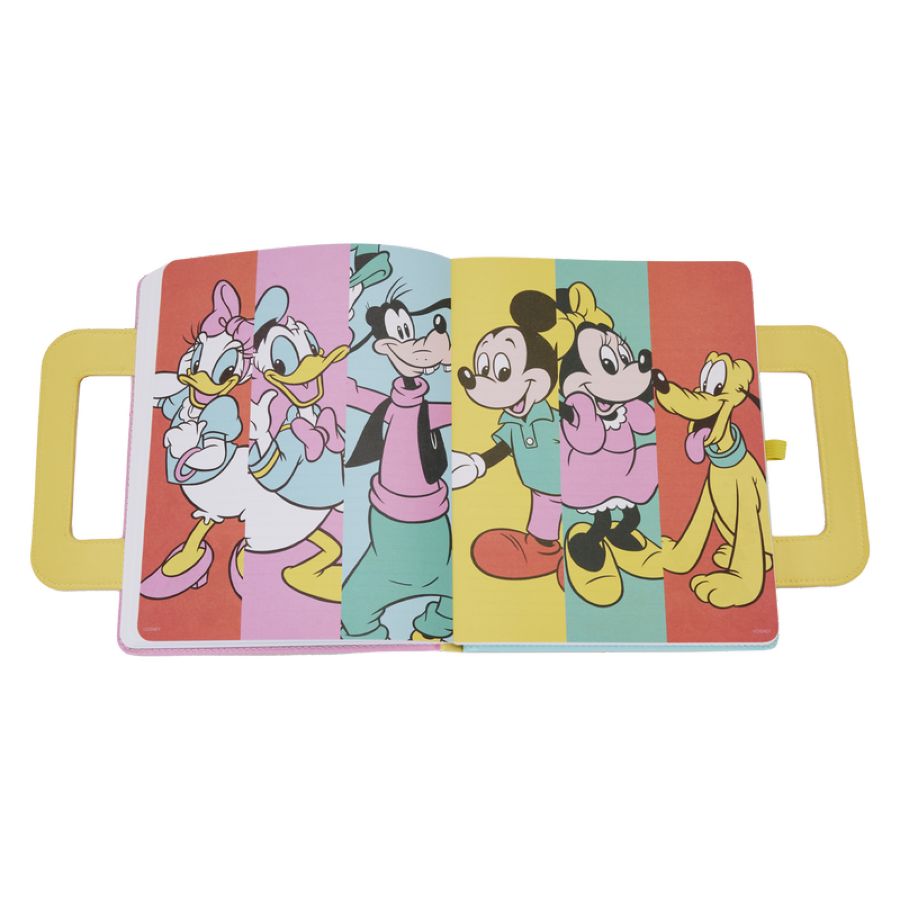 Disney: D100 - Mickey & Friends Classic Lunchbox Stationary Journal - Loungefly - Notebook - Image - Pop Weasel