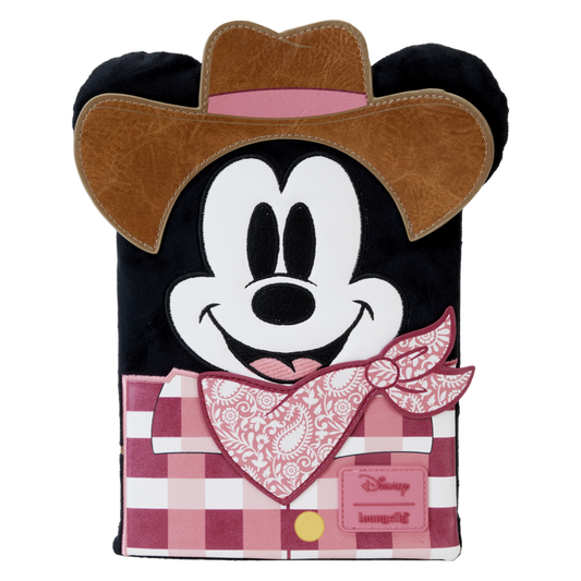 Disney - Western Mickey Plush Journal - Loungefly