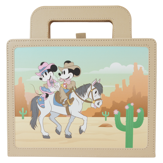 Disney - Western Mickey & Minnie Lunchbox Journal - Loungefly