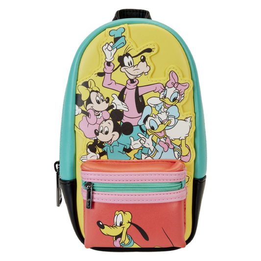 Disney: D100 - Mickey & Friends Classic Stationary Pencil Case - Loungefly