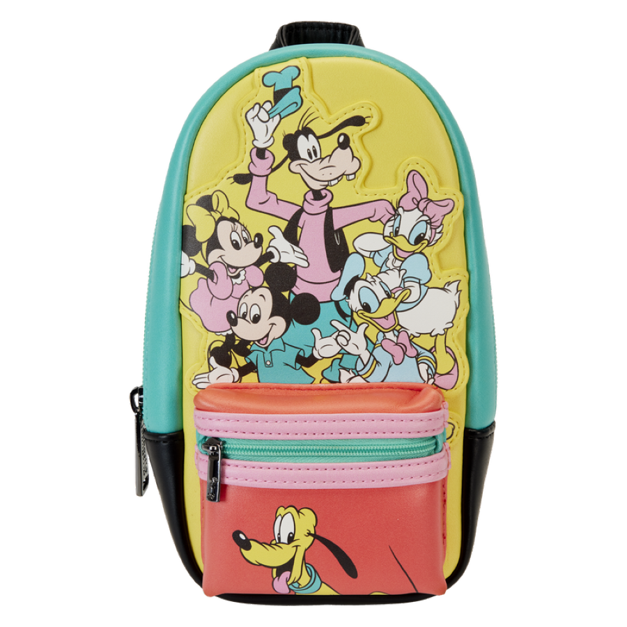 Disney: D100 - Mickey & Friends Classic Stationary Pencil Case - Loungefly - Notebook - Image - Pop Weasel