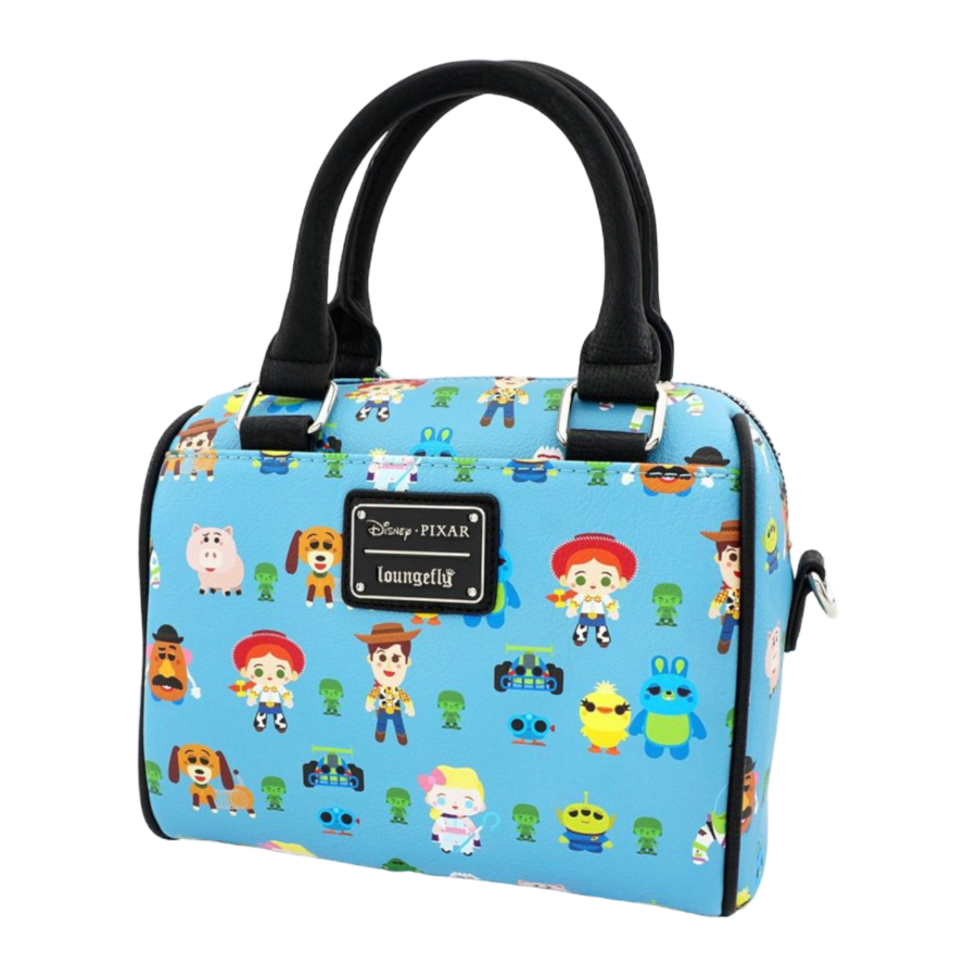 Pop Weasel Image of Toy Story 4 - Chibi Print Duffle Bag - Loungefly - Bags, Wallets & Purses - Image - Pop Weasel