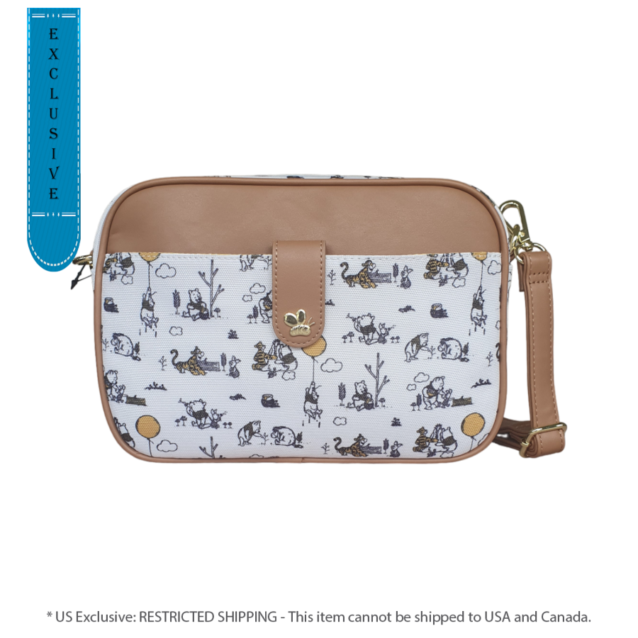 Pop Weasel Image of Winnie the Pooh - Line Drawing US Exclusive Crossbody [RS] - Loungefly - Bags, Wallets & Purses - Image - Pop Weasel