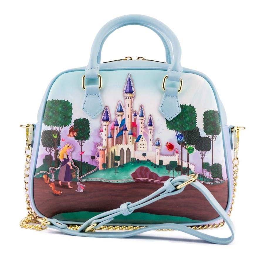 Pop Weasel Image of Sleeping Beauty - Castle Crossbody - Loungefly - Bags, Wallets & Purses - Image - Pop Weasel