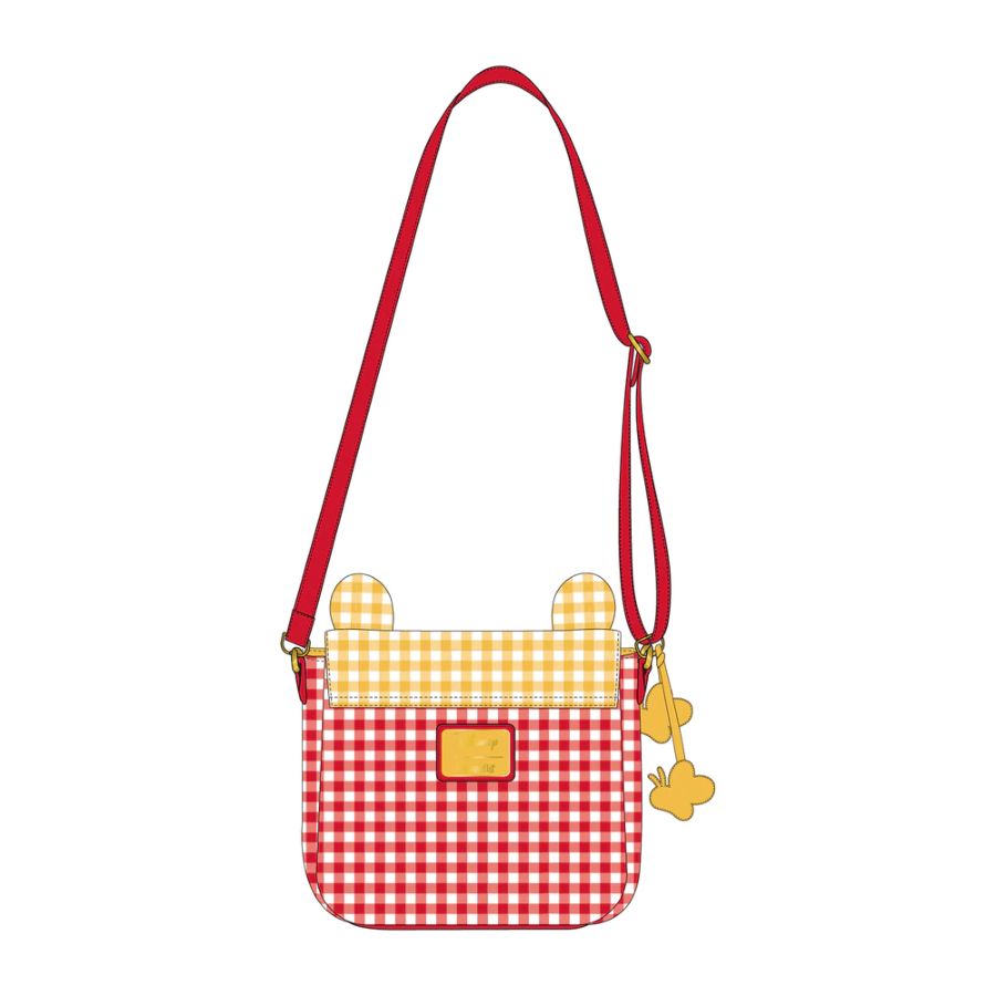 Pop Weasel - Image 3 of Winnie the Pooh - Pooh Gingham Crossbody - Loungefly - Bags, Wallets & Purses - Image - Pop Weasel