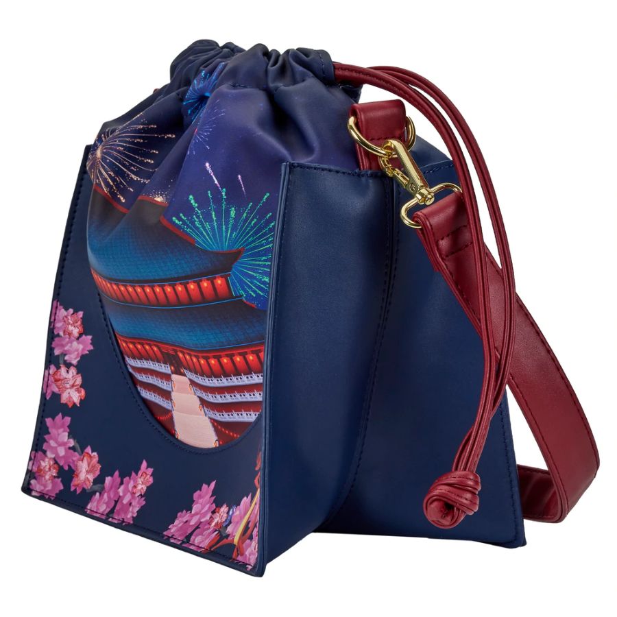 Pop Weasel - Image 2 of Mulan (1998) - Castle Crossbody - Loungefly - Bags, Wallets & Purses - Image - Pop Weasel