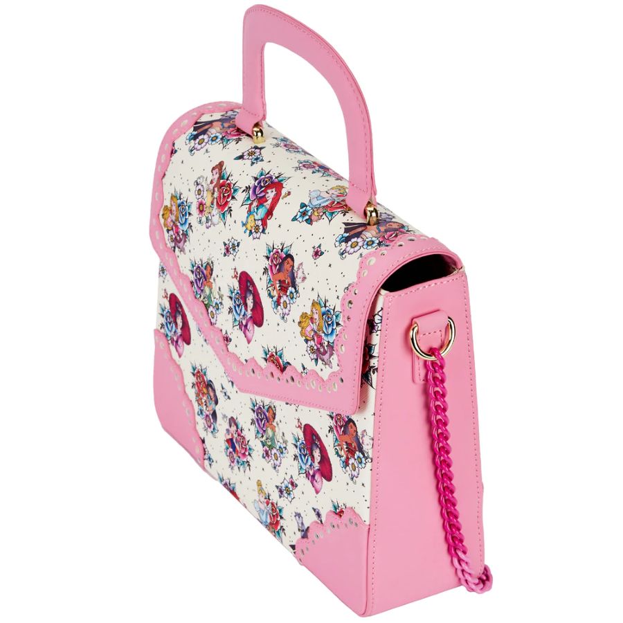 Pop Weasel - Image 3 of Disney Princess - Floral Tattoo Crossbody - Loungefly - Bags, Wallets & Purses - Image - Pop Weasel