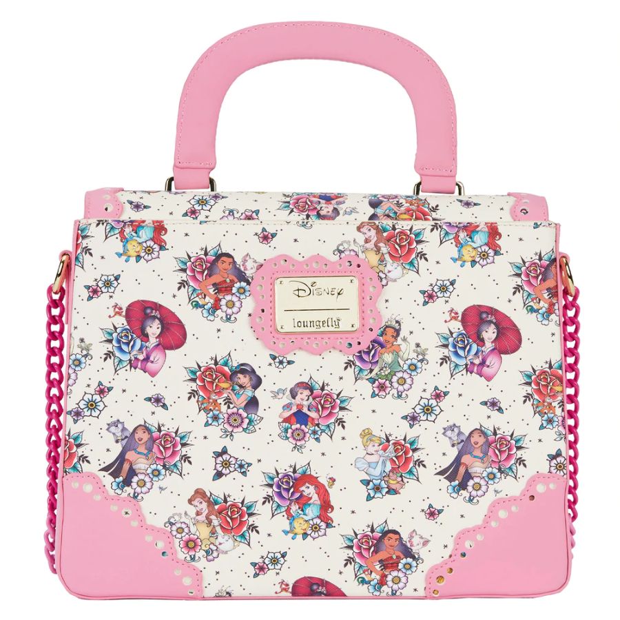 Pop Weasel - Image 5 of Disney Princess - Floral Tattoo Crossbody - Loungefly - Bags, Wallets & Purses - Image - Pop Weasel