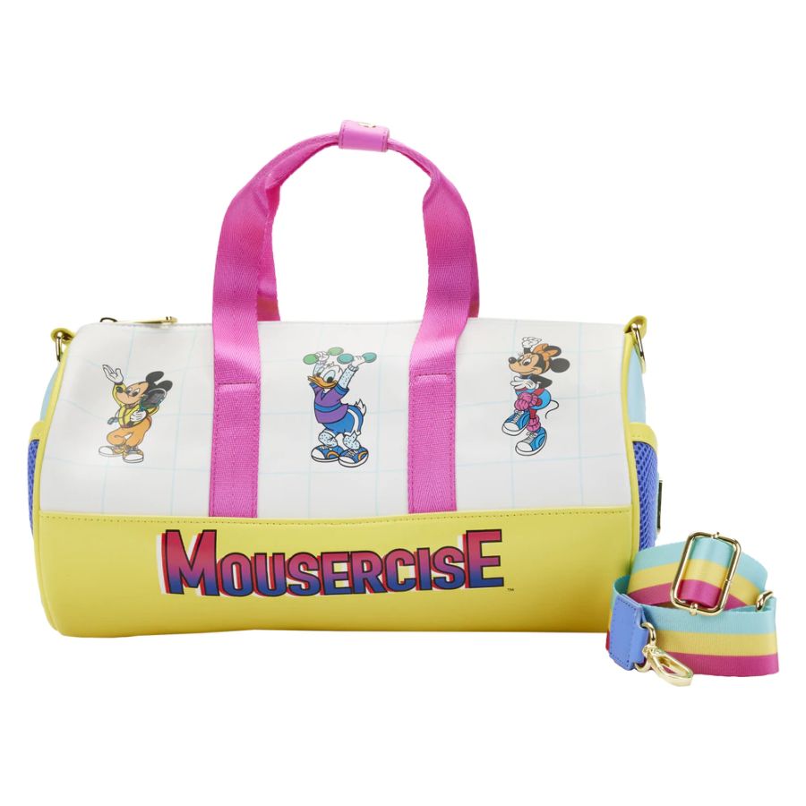 Pop Weasel - Image 2 of Disney - Mousercise Duffle Bag - Loungefly - Bags, Wallets & Purses - Image - Pop Weasel