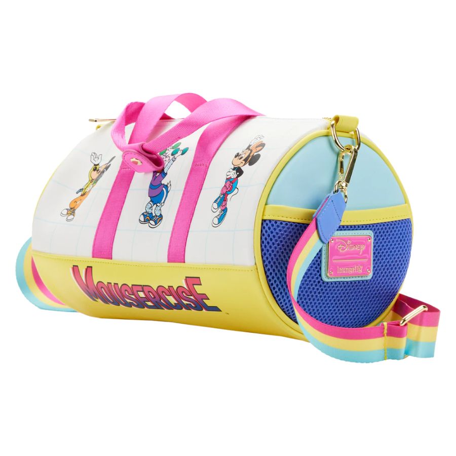 Pop Weasel - Image 3 of Disney - Mousercise Duffle Bag - Loungefly