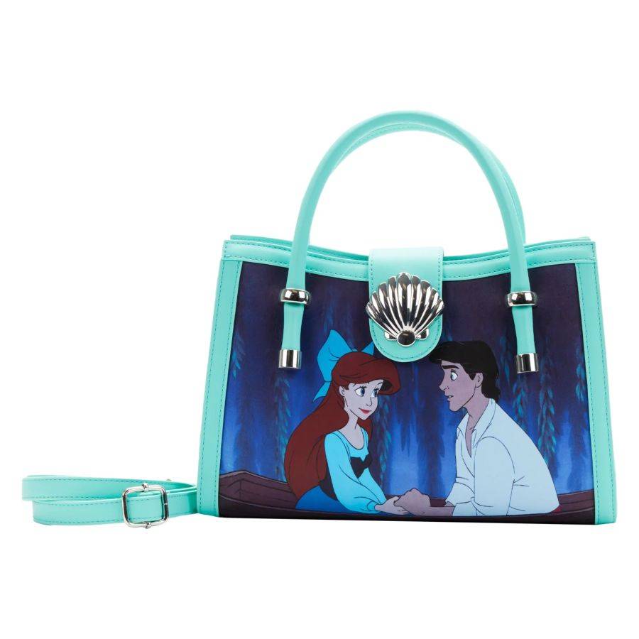 Pop Weasel Image of The Little Mermaid (1989) - Princess Scenes Crossbody - Loungefly