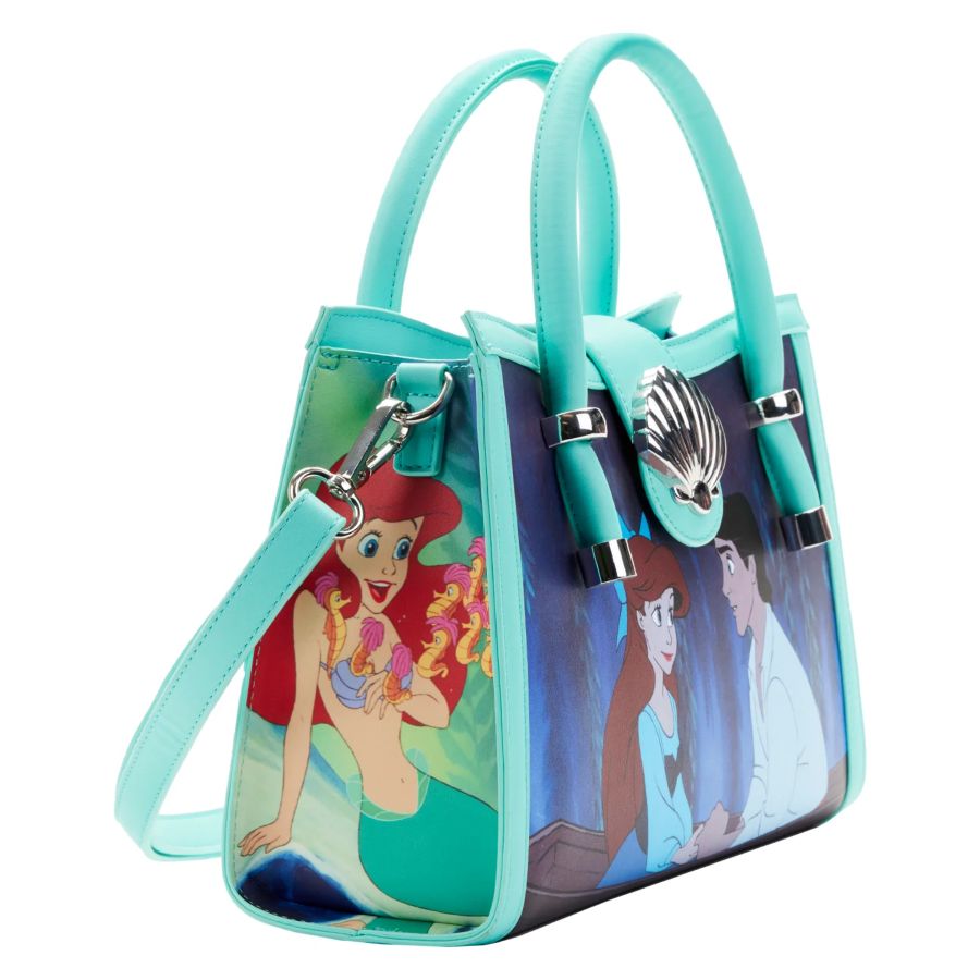 Pop Weasel - Image 3 of The Little Mermaid (1989) - Princess Scenes Crossbody - Loungefly - Bags, Wallets & Purses - Image - Pop Weasel