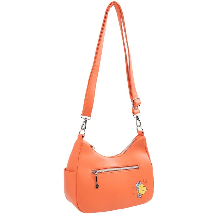 Pop Weasel - Image 3 of Little Mermaid (1989) - Ariel Fork Charm US Exclusive Satchel Bag [RS] - Loungefly