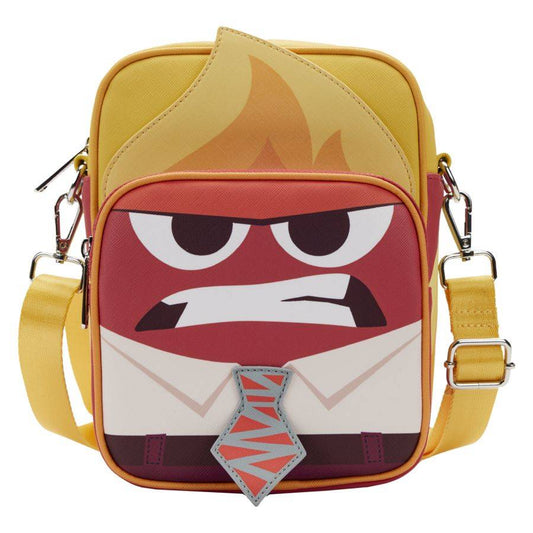 Pop Weasel Image of Inside Out - Anger Passport Bag - Loungefly