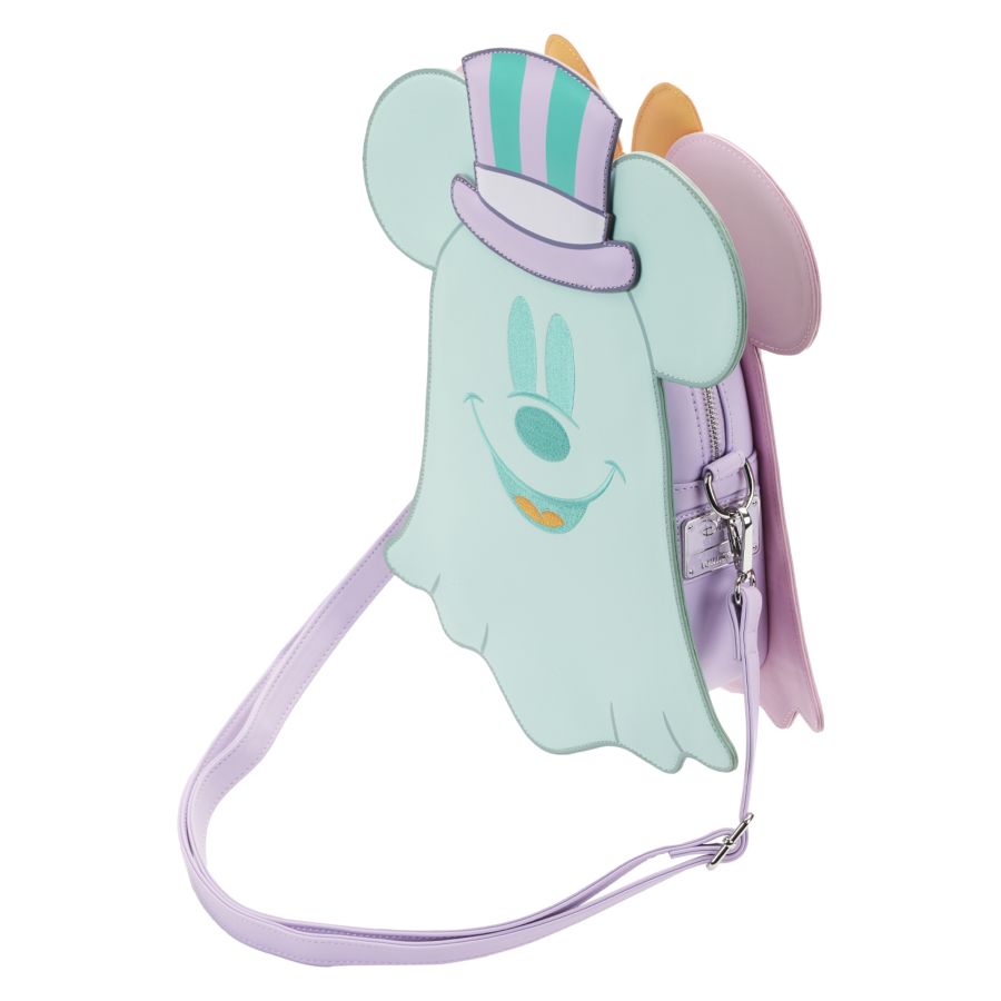 Pop Weasel - Image 4 of Disney - Mickey & Minnie Pastel Ghost Glow Crossbody - Loungefly - Bags, Wallets & Purses - Image - Pop Weasel