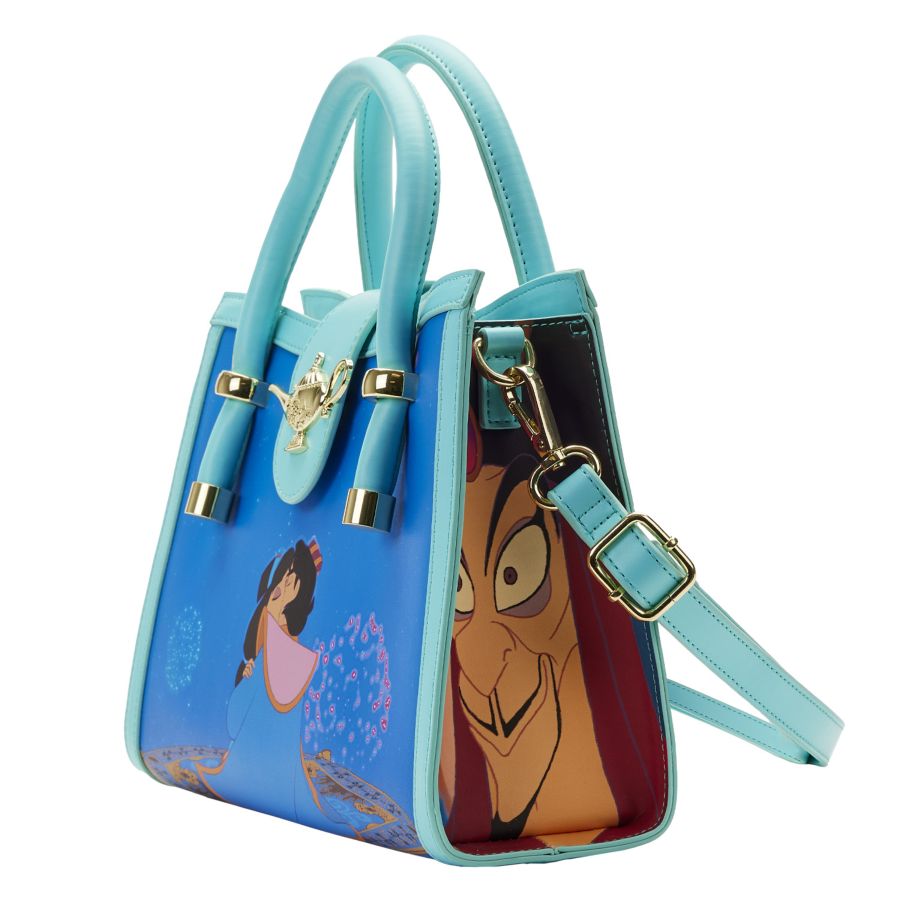 Pop Weasel - Image 2 of Aladdin (1992) - Jasmine Princess Scenes Crossbody - Loungefly - Bags, Wallets & Purses - Image - Pop Weasel