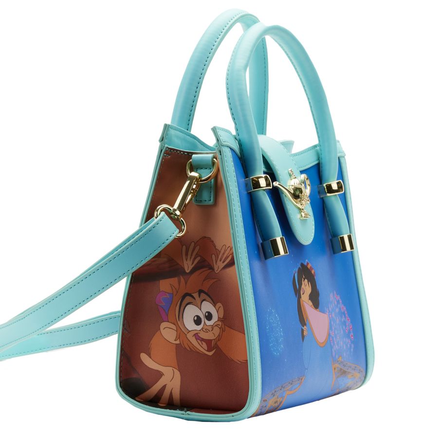 Pop Weasel - Image 4 of Aladdin (1992) - Jasmine Princess Scenes Crossbody - Loungefly - Bags, Wallets & Purses - Image - Pop Weasel