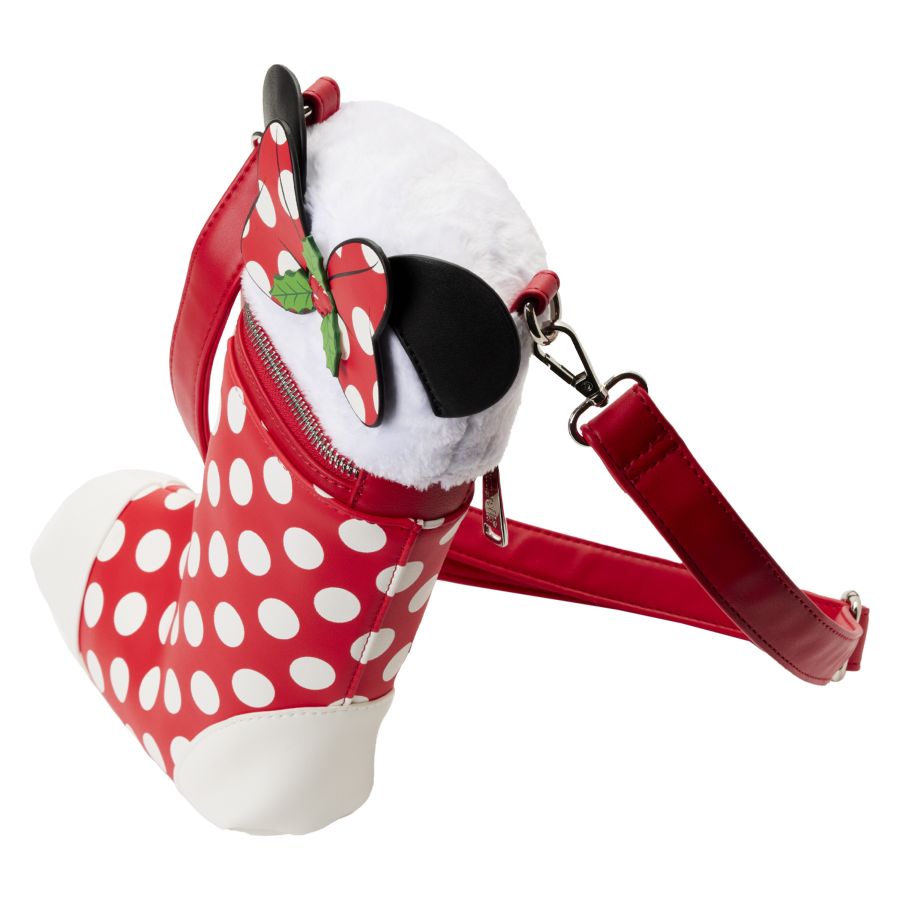 Pop Weasel - Image 3 of Disney - Minnie Christmas Stocking Crossbody - Loungefly - Bags, Wallets & Purses - Image - Pop Weasel