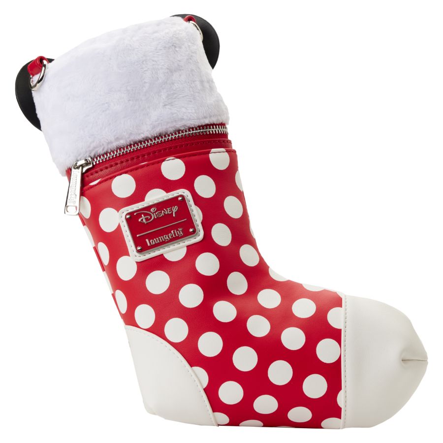 Pop Weasel - Image 4 of Disney - Minnie Christmas Stocking Crossbody - Loungefly - Bags, Wallets & Purses - Image - Pop Weasel