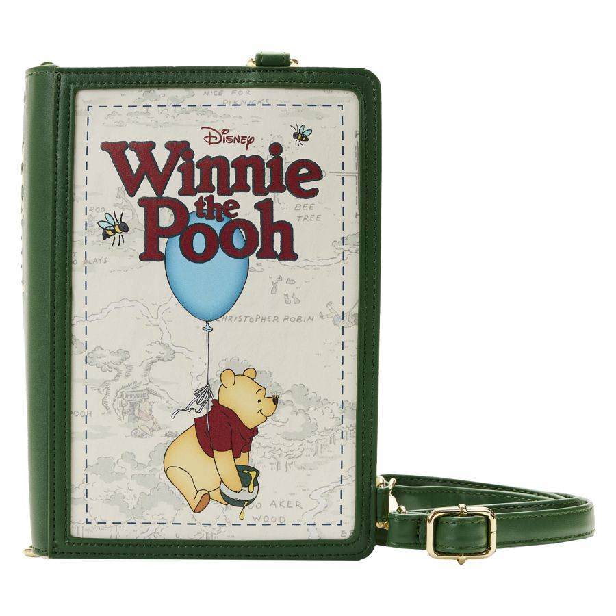 Pop Weasel Image of Winnie the Pooh - Classic Book Convertible Crossbody - Loungefly - Bags, Wallets & Purses - Image - Pop Weasel