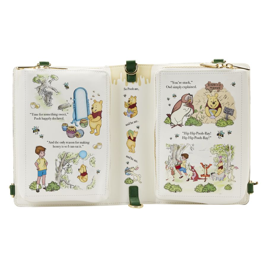 Pop Weasel - Image 7 of Winnie the Pooh - Classic Book Convertible Crossbody - Loungefly - Bags, Wallets & Purses - Image - Pop Weasel