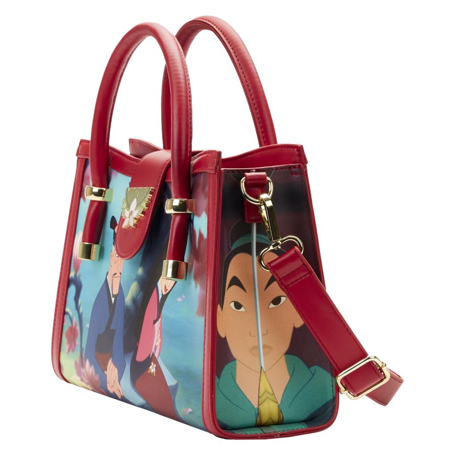 Pop Weasel - Image 2 of Mulan (1998) - Princess Scene Crossbody - Loungefly - Bags, Wallets & Purses - Image - Pop Weasel