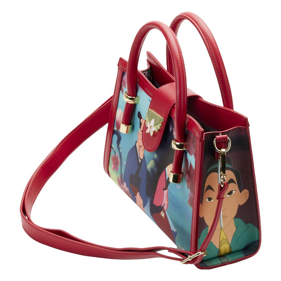 Pop Weasel - Image 3 of Mulan (1998) - Princess Scene Crossbody - Loungefly - Bags, Wallets & Purses - Image - Pop Weasel