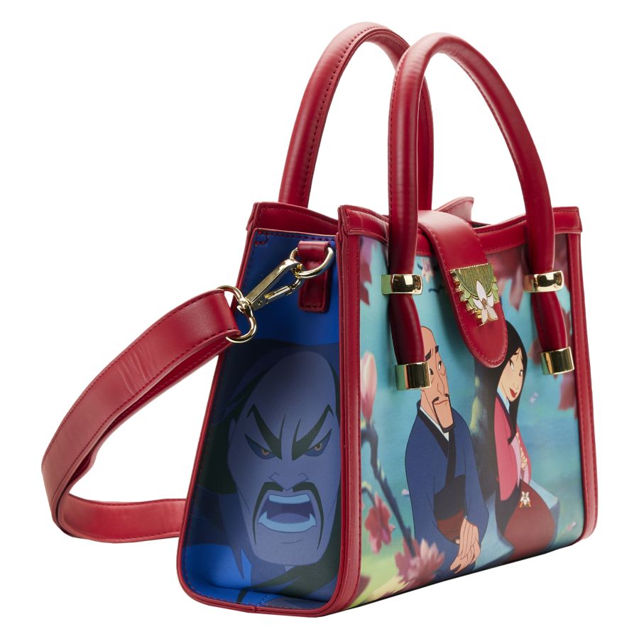 Pop Weasel - Image 4 of Mulan (1998) - Princess Scene Crossbody - Loungefly - Bags, Wallets & Purses - Image - Pop Weasel