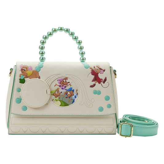 Pop Weasel - Image 2 of Cinderella (1950) - Mice Bead Handle Crossbody - Loungefly