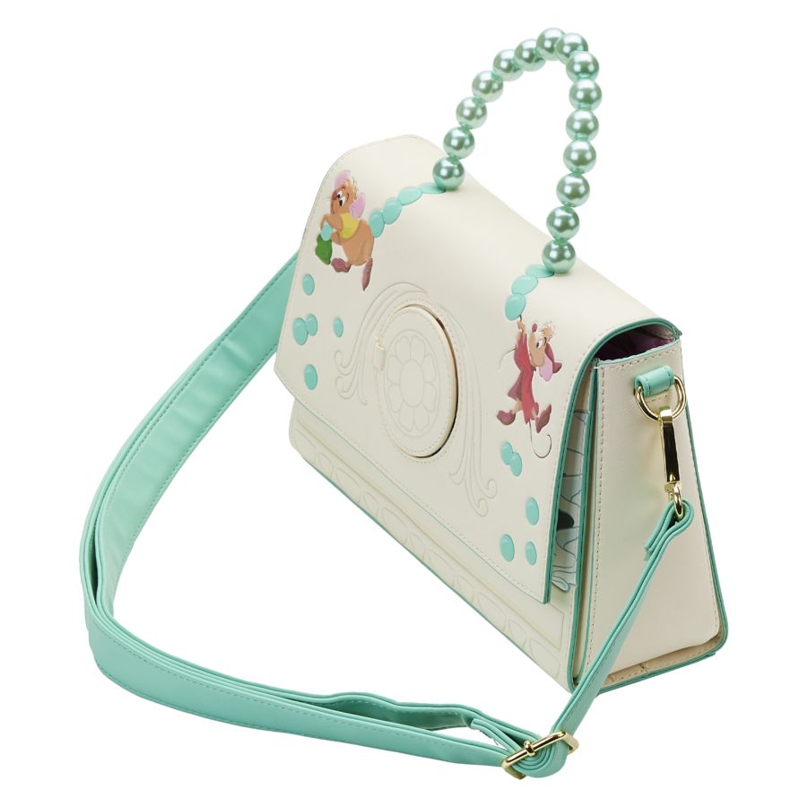 Pop Weasel - Image 4 of Cinderella (1950) - Mice Bead Handle Crossbody - Loungefly - Bags, Wallets & Purses - Image - Pop Weasel