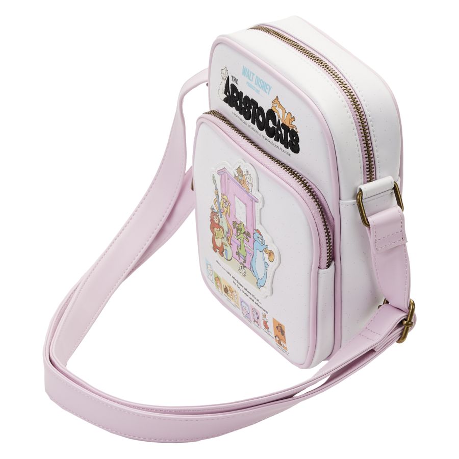 Pop Weasel - Image 2 of The Aristocats (1970) - Poster Passport Crossbody - Loungefly - Bags, Wallets & Purses - Image - Pop Weasel