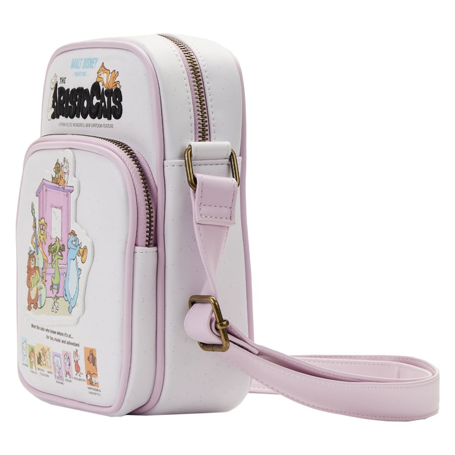 Pop Weasel - Image 3 of The Aristocats (1970) - Poster Passport Crossbody - Loungefly - Bags, Wallets & Purses - Image - Pop Weasel